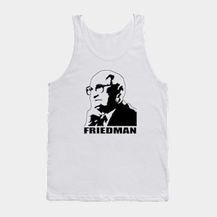 Milton Retro Friedman 1 Tank Top